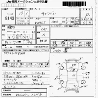 Nissan CARAVAN VAN лот № 8143 оценка R  с аукциона в Японии 7
