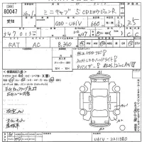 Mitsubishi MINICAB VAN лот № 80047 оценка 3.5  с аукциона в Японии 10