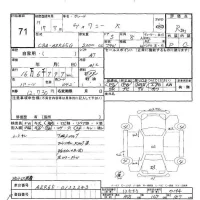 Toyota VOXY лот № 71 оценка R  с аукциона в Японии 6