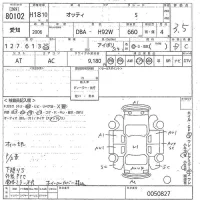 Nissan OTTI лот № 80102 оценка 3.5  с аукциона в Японии 10
