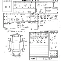 Mazda DEMIO лот № 1018 оценка 3.5  с аукциона в Японии 6
