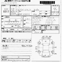 Mercedes-Benz B CLASS лот № 8317 оценка 4  с аукциона в Японии 7