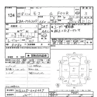 Nissan MOCO лот № 124 оценка 3  с аукциона в Японии 5