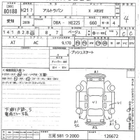 Suzuki ALTO LAPIN лот № 80188 оценка 4  с аукциона в Японии 10