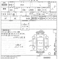 Daihatsu TANTO лот № 80200 оценка 3.5  с аукциона в Японии 10