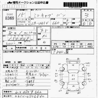 Mitsubishi MINICAB VAN лот № 8369 оценка 3  с аукциона в Японии 6
