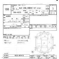 Nissan SERENA лот № 155 оценка 3  с аукциона в Японии 6