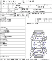 Honda VAMOS лот № 3317 оценка R  с аукциона в Японии 3