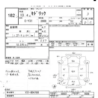 Nissan CEDRIC лот № 182 оценка 3  с аукциона в Японии 5