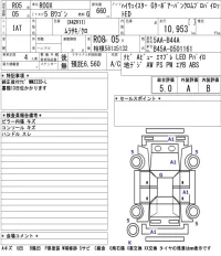 Nissan ROOX лот № 3005 оценка 5  с аукциона в Японии 5