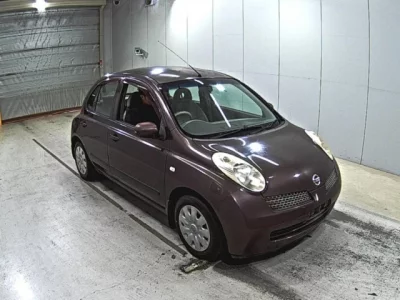 Nissan MARCH  с аукциона в Японии