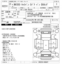 Nissan CARAVAN VAN лот № 2231 оценка 3  с аукциона в Японии 6