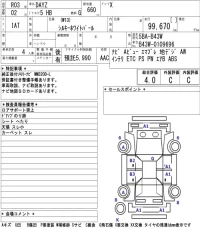 Nissan DAYZ лот № 3035 оценка 4  с аукциона в Японии 5