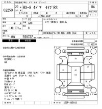Mazda RX-8 лот № 2250 оценка RA  с аукциона в Японии 6