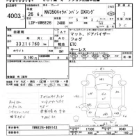 Nissan CARAVAN VAN лот № 4003 оценка 3  с аукциона в Японии 5
