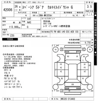 Suzuki SPACIA лот № 42006 оценка 3.5  с аукциона в Японии 10