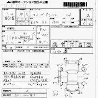 Nissan SYLPHY лот № 8615 оценка R  с аукциона в Японии 7