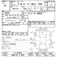 Nissan SYLPHY лот № 32 оценка 3.5  с аукциона в Японии 7