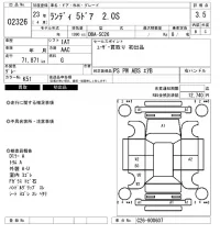 Suzuki LANDY лот № 2326 оценка 3.5  с аукциона в Японии 6