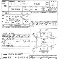 Toyota PIXIS VAN лот № 48 оценка 2  с аукциона в Японии 7