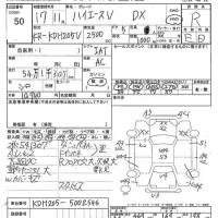 Toyota HIACE VAN лот № 50 оценка R  с аукциона в Японии 7
