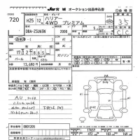 Toyota HARRIER лот № 720 оценка 3.5  с аукциона в Японии 8