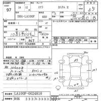 Subaru STELLA лот № 97 оценка 3.5  с аукциона в Японии 6