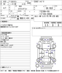 Nissan SKYLINE лот № 8542 оценка 3.5  с аукциона в Японии 5