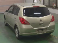 Nissan TIIDA лот № 110 оценка 3.5  с аукциона в Японии 1