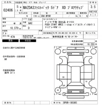 Mazda MAZDA3 лот № 2406 оценка 3.5  с аукциона в Японии 6