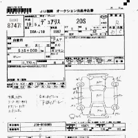 Nissan DUALIS лот № 8747 оценка R  с аукциона в Японии 7