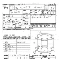 Toyota MARK II лот № 772 оценка 3.5  с аукциона в Японии 8