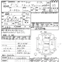 Honda CR-X лот № 8245 оценка 3.5  с аукциона в Японии 9