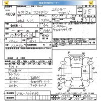Nissan SKYLINE лот № 4009 оценка 3.5  с аукциона в Японии 5