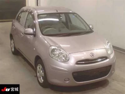 Nissan MARCH  с аукциона в Японии