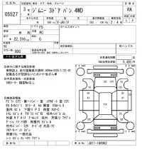 Suzuki JIMNY лот № 5527 оценка RA  с аукциона в Японии 6