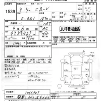 Honda CR-V лот № 1539 оценка 3.5  с аукциона в Японии 5