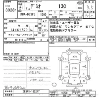 Mazda DEMIO лот № 3028 оценка 3.5  с аукциона в Японии 9