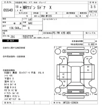 Suzuki MRWAGON лот № 5540 оценка 3.5  с аукциона в Японии 6