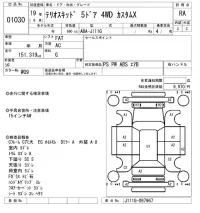 Daihatsu TERIOS KID лот № 1030 оценка RA  с аукциона в Японии 5