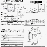 Honda CIVIC HYBRID лот № 8902 оценка 3  с аукциона в Японии 6