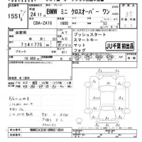 BMW MINI лот № 1551 оценка 3.5  с аукциона в Японии 7