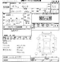 Nissan SERENA лот № 5184 оценка 3.5  с аукциона в Японии 4