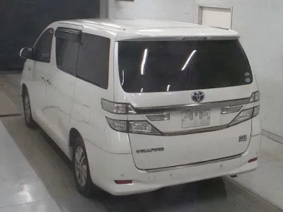 Toyota VELLFIRE  с аукциона в Японии