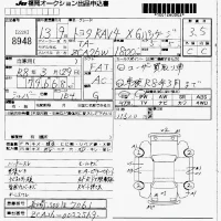 Toyota RAV4 лот № 8948 оценка 3.5  с аукциона в Японии 7