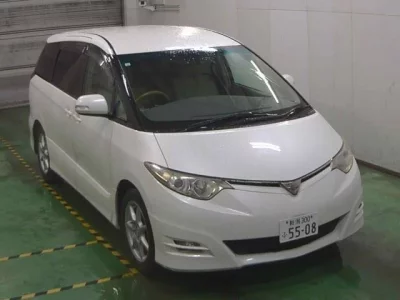 Toyota ESTIMA  с аукциона в Японии