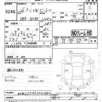 Volkswagen NEW BEETLE лот № 5249 оценка 3  с аукциона в Японии 4