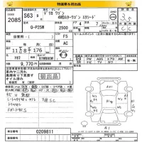 Mitsubishi DELICA WAGON лот № 2085 оценка 3.5  с аукциона в Японии 8