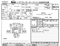 Mitsubishi CANTER лот № 8014 оценка 3.5  с аукциона в Японии 3