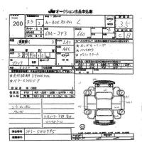 Honda N BOX лот № 200 оценка 3.5  с аукциона в Японии 7